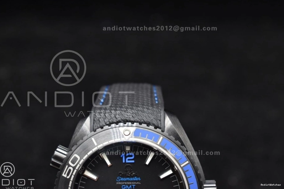 on Real 1023 Edition VSF Super 1:1 Ocean Best Black Strap Planet A8906 Black Blue Deep Clone Ceramic 45.5mm Nylon HighQuality 1231